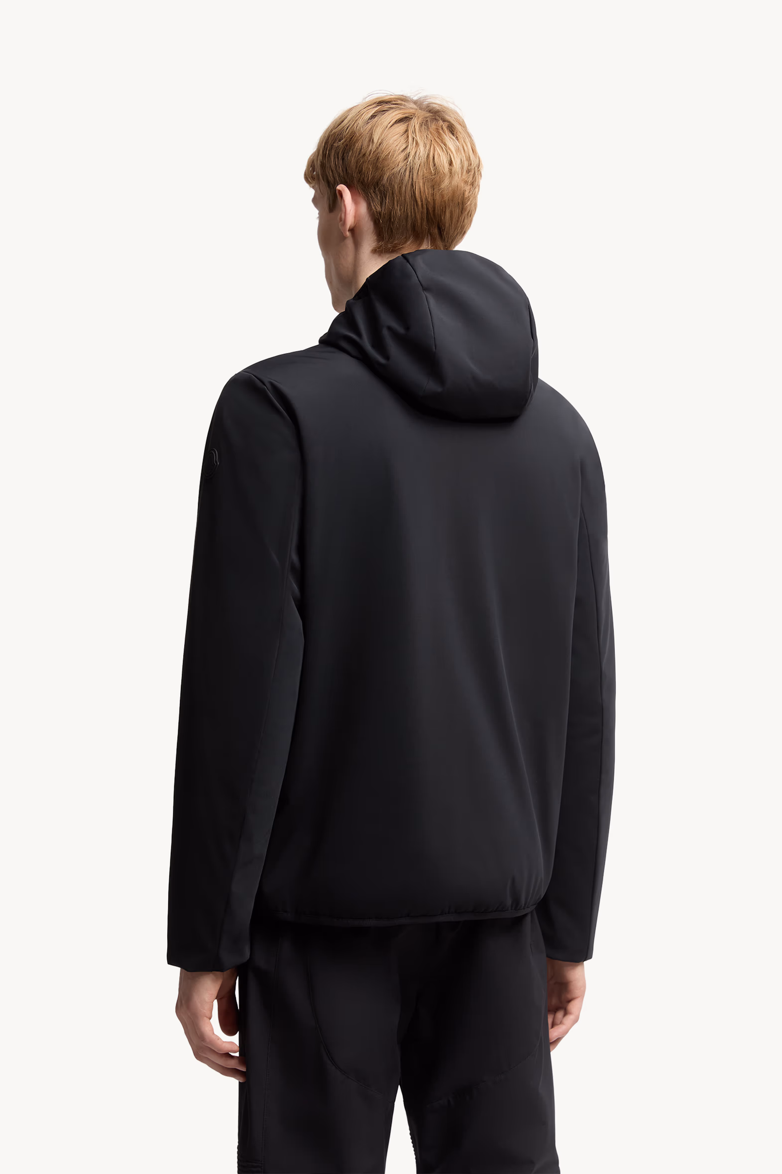 Batisse Hooded Short Down Jacket Men Black Moncler 5